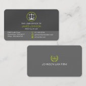 Attorney of Law Custom Visitekaartje (Voorkant / Achterkant)