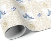 Attorney of law - Elegant kerstboom Cadeaupapier (Rol Hoek)