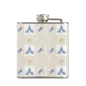 Attorney of law - Elegant kerstboom Heupfles (Achterkant)