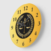Attorney of Law Large Clock Grote Klok (Hoek)