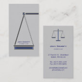 ATTORNEY OP WET - Moderne Visitekaartje (Voorkant / Achterkant)