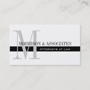 Attorney Professional Visitekaartjes Gold
