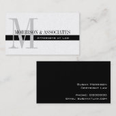 Attorney Professional Visitekaartjes Gold (Voorkant / Achterkant)