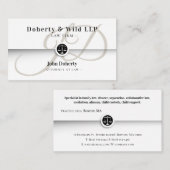 ATTORNEY | Recht van justitie Visitekaartje (Voorkant / Achterkant)