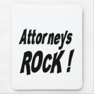 Attorney Rock! Mousepad Muismat