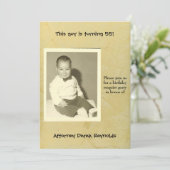 Attorney Surprise Birthday Party Kaart (Staand voorkant)