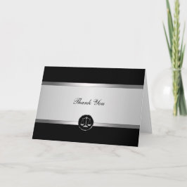 Attorney Thank You Cards Bedankkaart