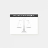Attorney Theme Post Notes (Voorkant)