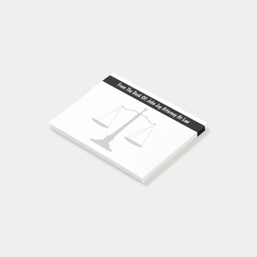 Attorney Theme Post Notes (Schuin)