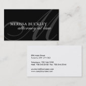 ATTORNEY VISITEKAARTJE (Voorkant / Achterkant)