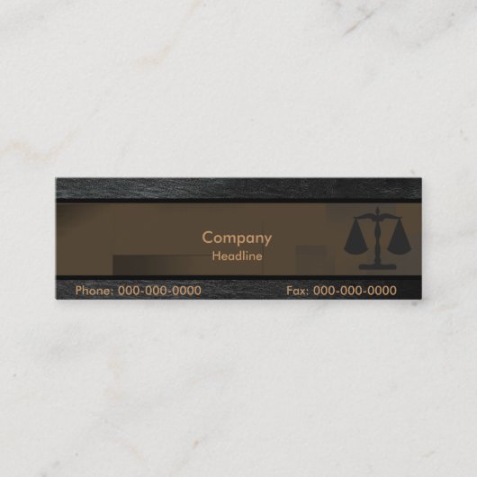 Attorney Visitekaartje (Voorkant)