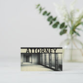 Attorney Visitekaartje (Staand voorkant)