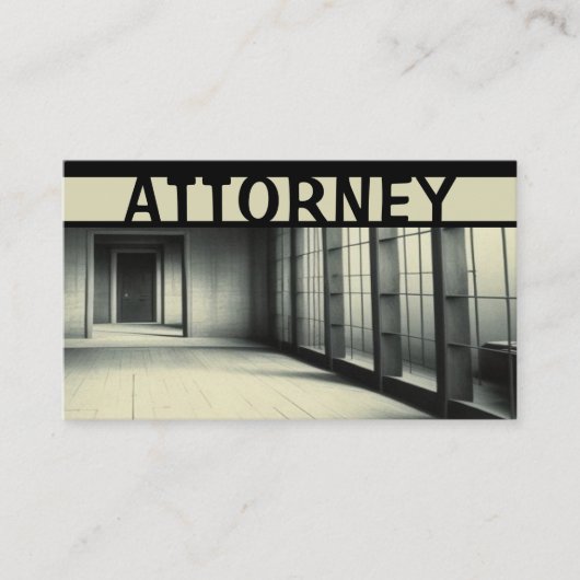 Attorney Visitekaartje (Voorkant)