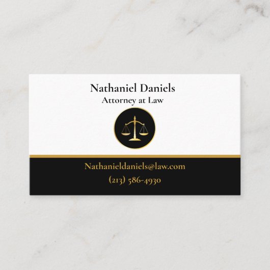 Attorney Visitekaartje (Voorkant)