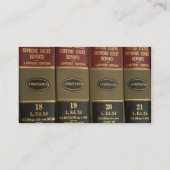 Attorney Visitekaartje (Achterkant)