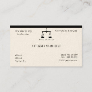 Attorney Visitekaartje
