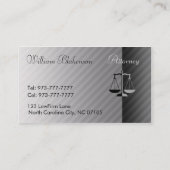 Attorney Visitekaartjes (Achterkant)