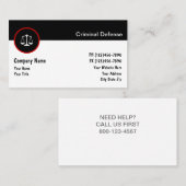 Attorney Visitekaartjes (Voorkant / Achterkant)