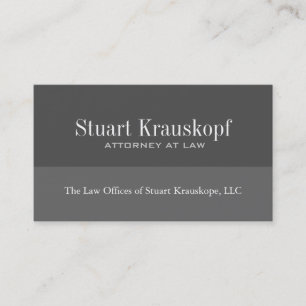 Attorney Visitekaartjes