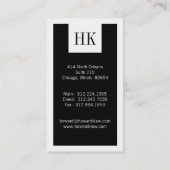 Attorney Visitekaartjes (Achterkant)