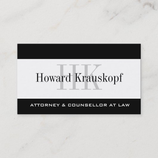 Attorney Visitekaartjes (Voorkant)