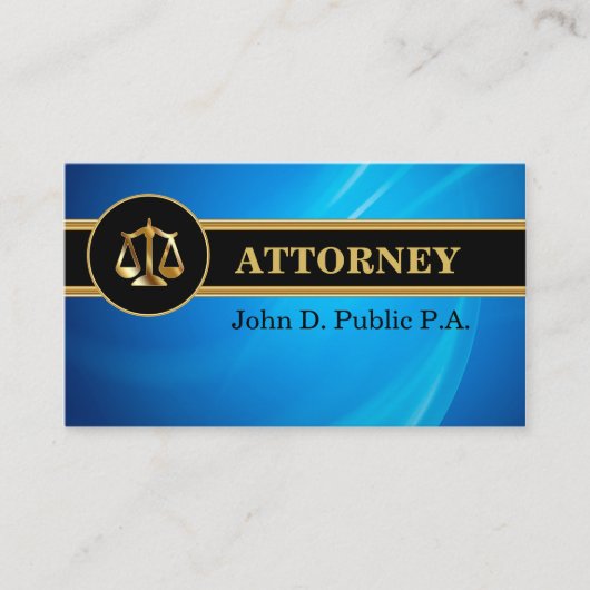Attorney Visitekaartjes (Voorkant)