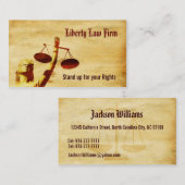 Attorney Visitekaartjes (Voorkant / Achterkant)