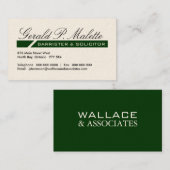 Attorney Visitekaartjes (Voorkant / Achterkant)