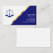 Attorney Visitekaartjes (Voorkant / Achterkant)