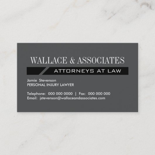 Attorney Visitekaartjes (Voorkant)