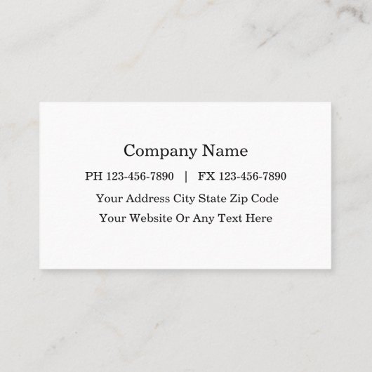 Attorney Visitekaartjes (Achterkant)