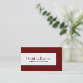 Attorney Visitekaartjes (Staand voorkant)