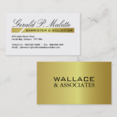 Attorney Visitekaartjes (Voorkant / Achterkant)