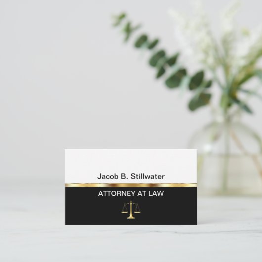 Attorney Visitekaartjes (Staand voorkant)