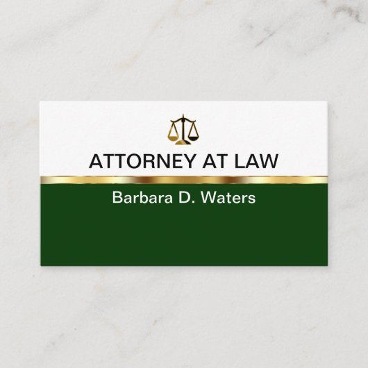 Attorney Visitekaartjes (Voorkant)
