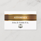 Attorney Visitekaartjes (Voorkant)