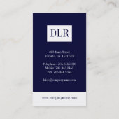 Attorney Visitekaartjes (Achterkant)