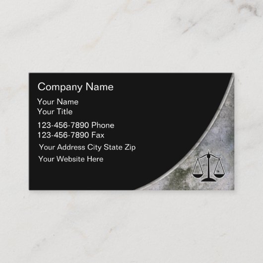 Attorney Visitekaartjes (Voorkant)