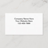 Attorney Visitekaartjes (Achterkant)