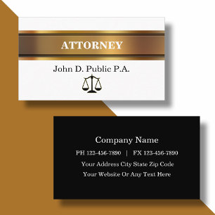 Attorney Visitekaartjes