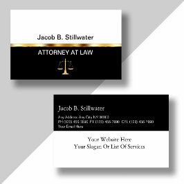 Attorney Visitekaartjes