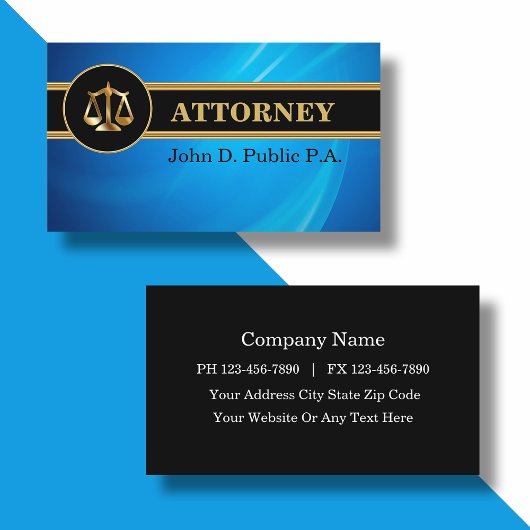 Attorney Visitekaartjes