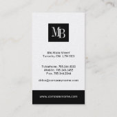 Attorney Visitekaartjes (Achterkant)