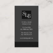 Attorney Visitekaartjes (Achterkant)