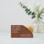 Attorney Visitekaartjes (Staand voorkant)