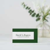 Attorney Visitekaartjes (Staand voorkant)