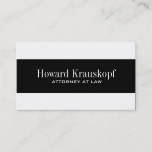 Attorney Visitekaartjes