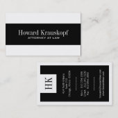 Attorney Visitekaartjes (Voorkant / Achterkant)