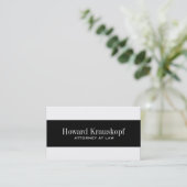 Attorney Visitekaartjes (Staand voorkant)