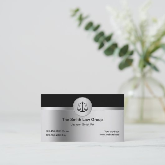 Attorney Visitekaartjes (Staand voorkant)